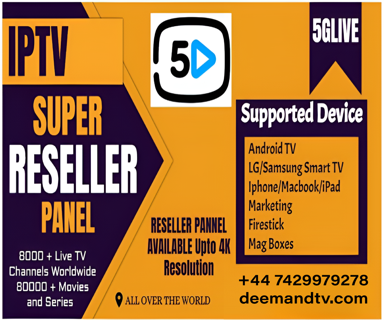 B1G IPTV Panel